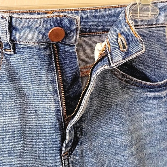 ASOS Women's Medium Wash Frayed Hem Skinny Jeans - Size 26 - Picture 3 of 10